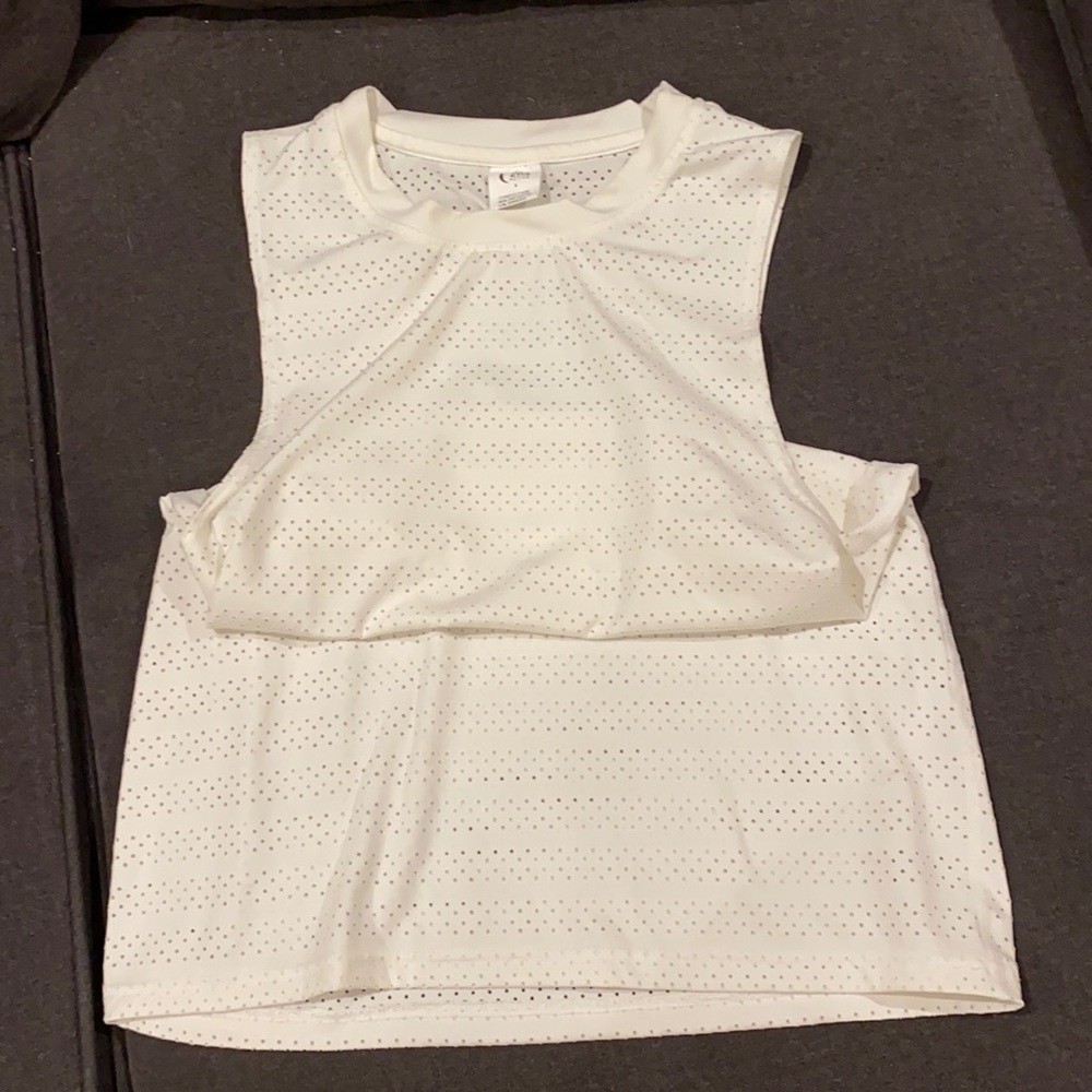 Zyia white chill tank - small